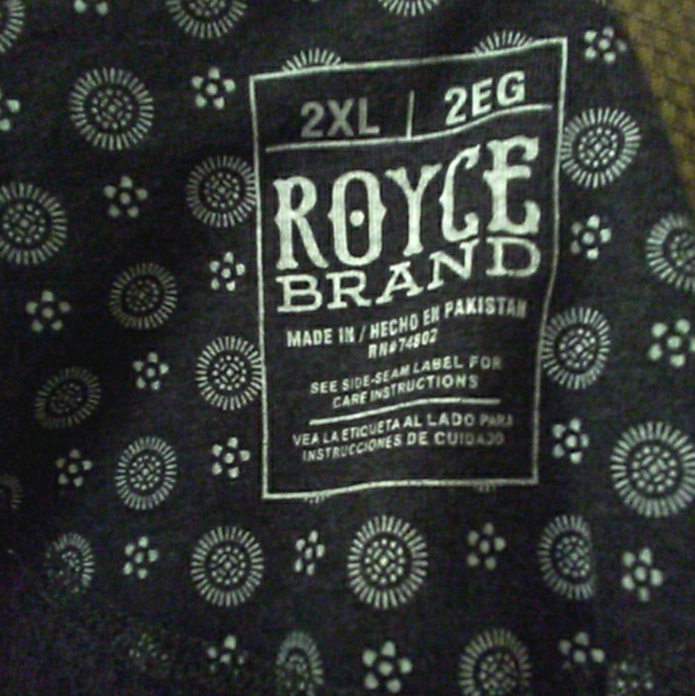 ROYCE BRAND Weekend Charcoal Gray Sweater SZ. 2XL COMFY - Picture 5 of 7